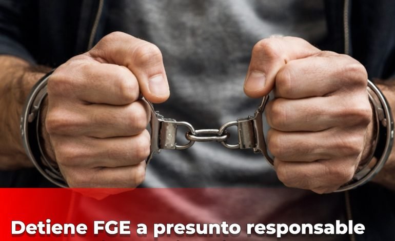 Detiene FGE a presunto responsable de tentativa de violación en agravio de una mujer en Zitácuaro