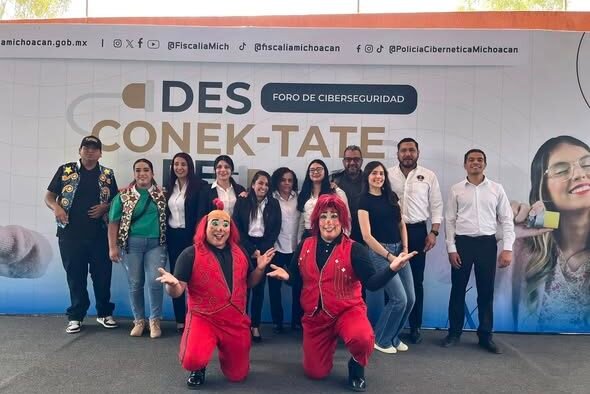 Primer Foro de Ciberseguridad “Desconek-tate y Reconek-tate”, organizado por la Fiscalía General del Estado.