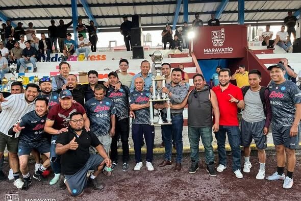 Final de la Liga Municipal Melchor Ocampo, categoría veteranos