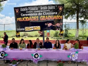 Huanímoro celebra la graduación de estudiantes de la Primaria “Benito Juárez”